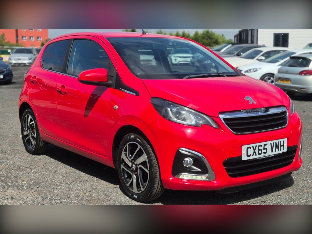 Peugeot 108 1.2 Vti Puretech Allure Euro 5 Red