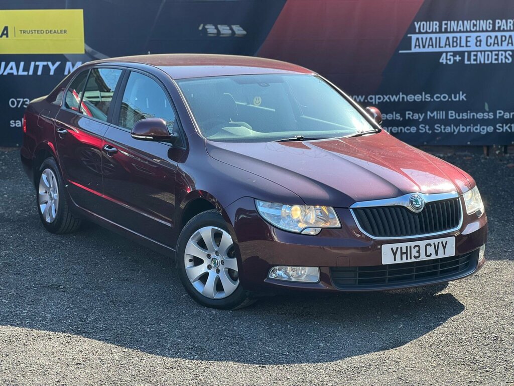 Skoda Superb 1.6 Tdi S Greenline II Euro 5 Ss Red #4