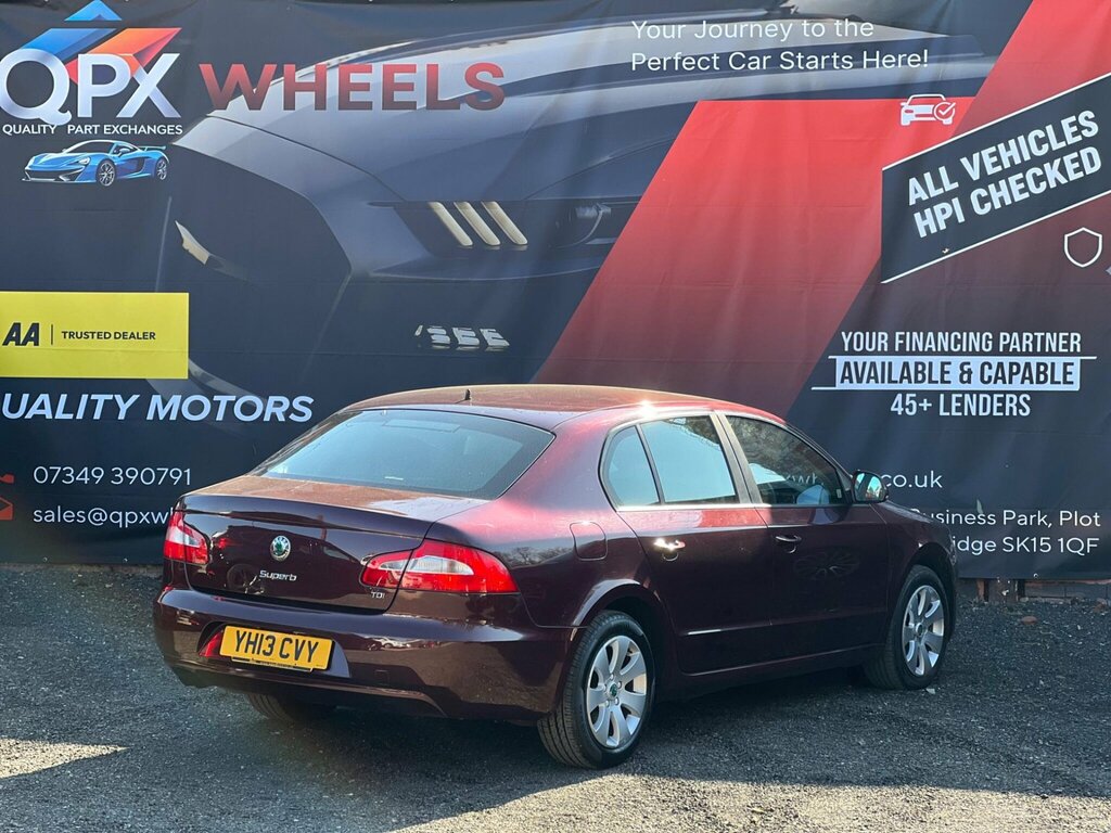 Skoda Superb 2013 2.0 Elegance Tdi Cr Dsg 140 Bhp Grey #8