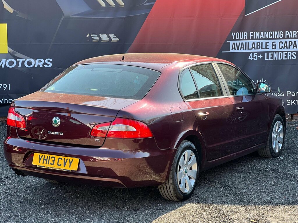 Skoda Superb 2013 2.0 Elegance Tdi Cr Dsg 140 Bhp Grey #10