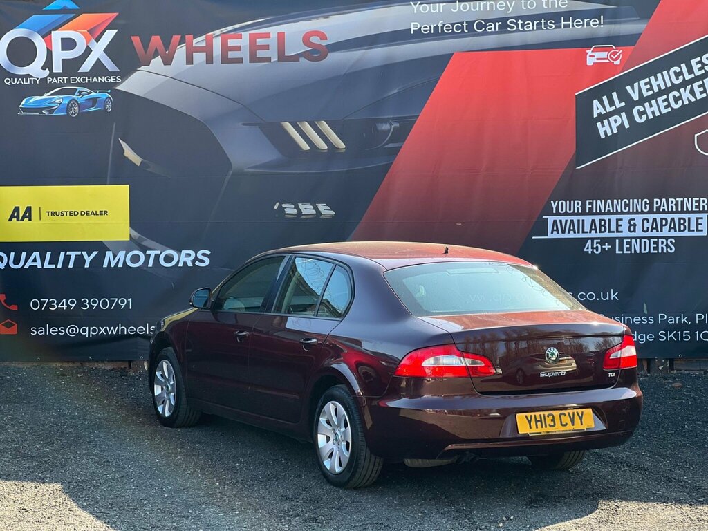 Skoda Superb 1.6 Tdi S Greenline II Euro 5 Ss Red #6