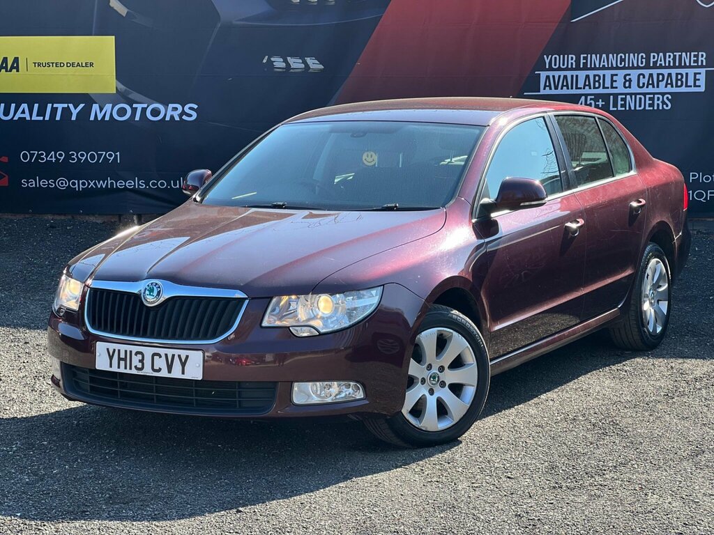 Skoda Superb 1.6 Tdi S Greenline II Euro 5 Ss Red #3