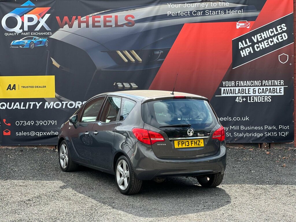 Vauxhall Meriva 1.4 16V Se Silver #7