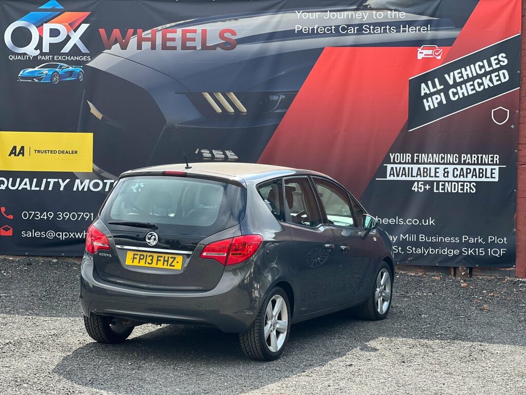 Vauxhall Meriva 1.4 16V Se Silver #8