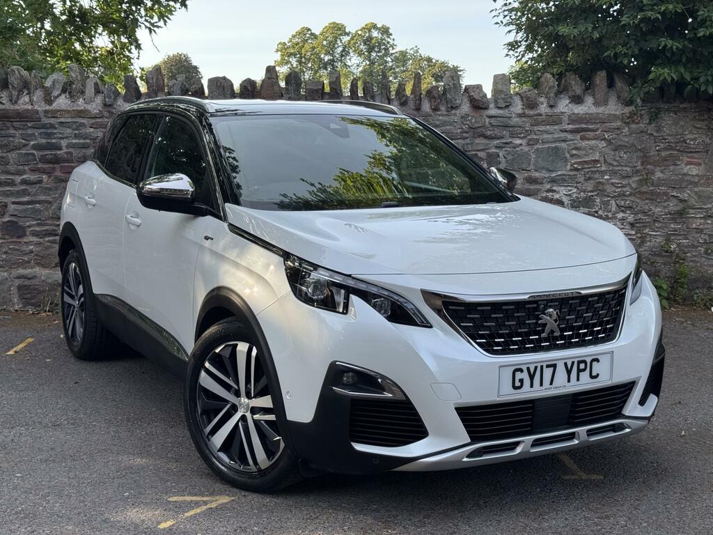 Peugeot 3008 Gt White #2
