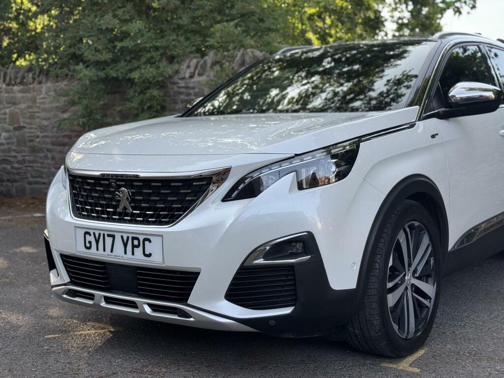 Peugeot 3008 Gt White #4
