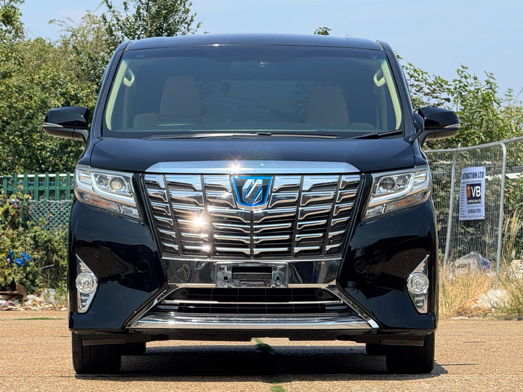 Toyota Alphard Mpv Black #2