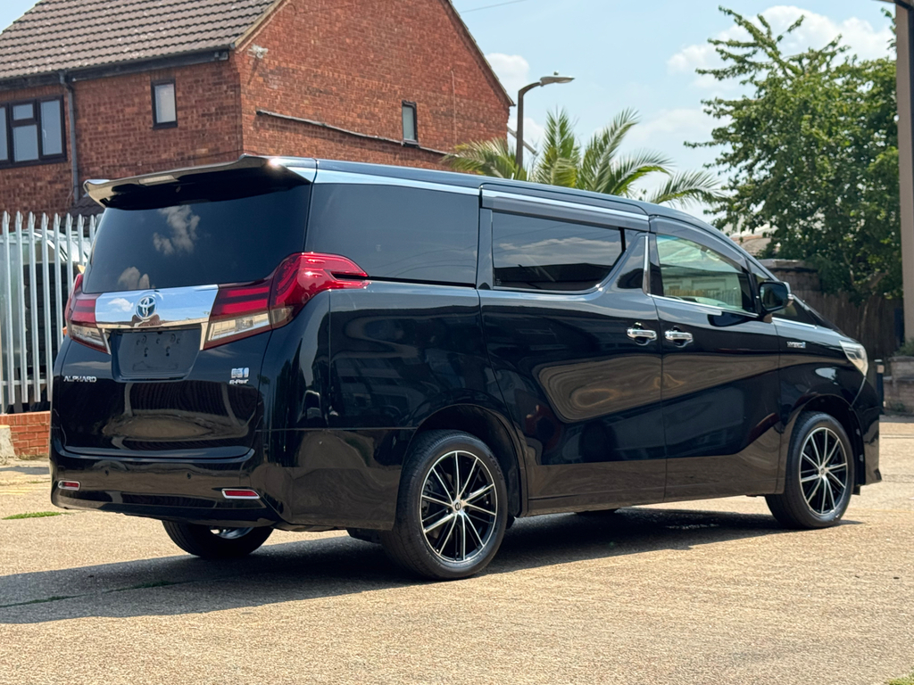 Toyota Alphard Mpv Black #6