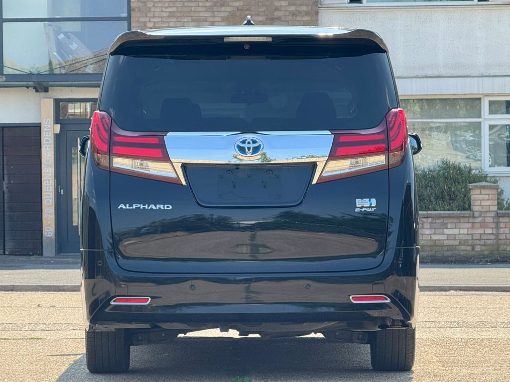 Toyota Alphard Mpv Black #5