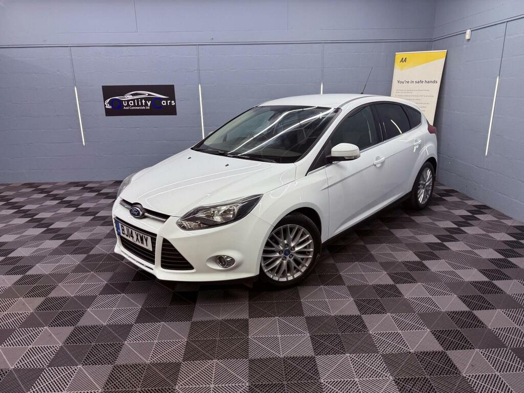 Ford Focus 1.6 Tdci Zetec Euro 5 Ss BJ14XWY White #3