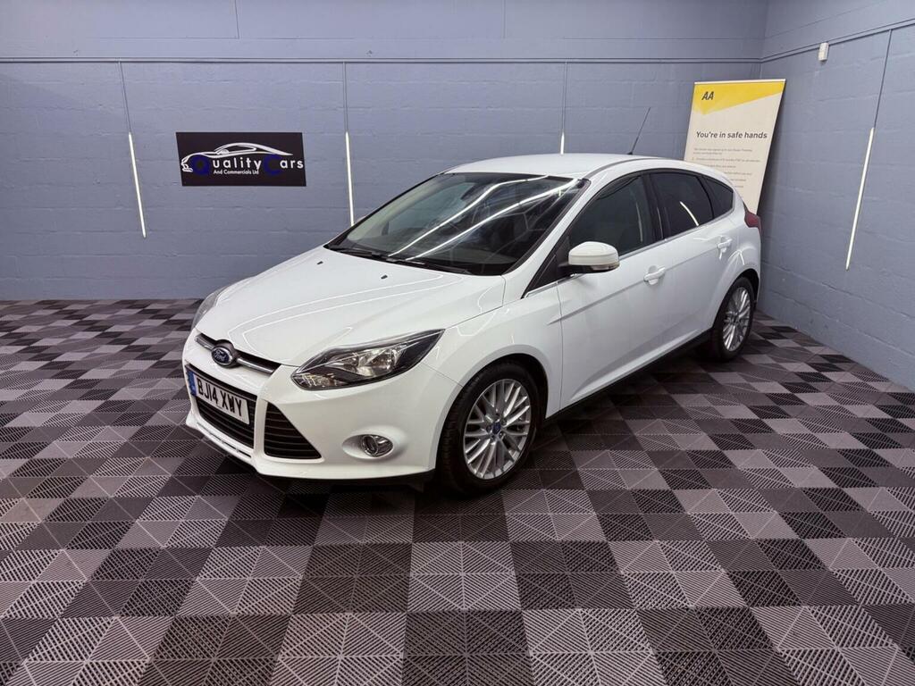 Ford Focus 1.6 Tdci Zetec Euro 5 Ss BJ14XWY White #6