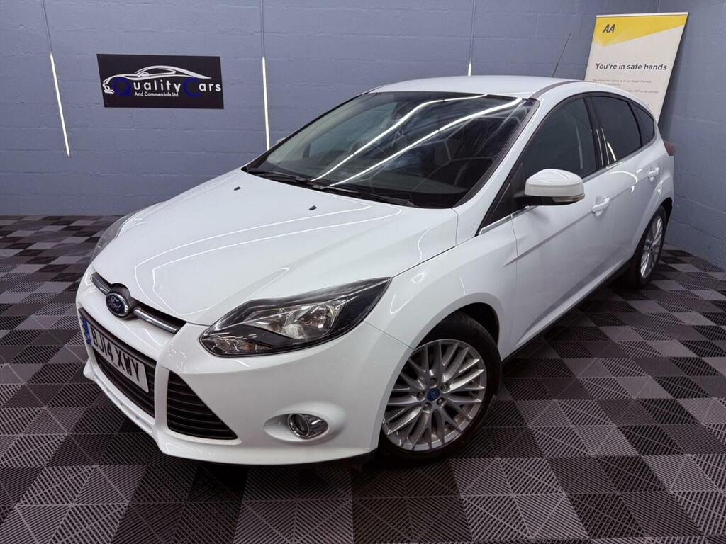 Ford Focus 1.6 Tdci Zetec Euro 5 Ss BJ14XWY White