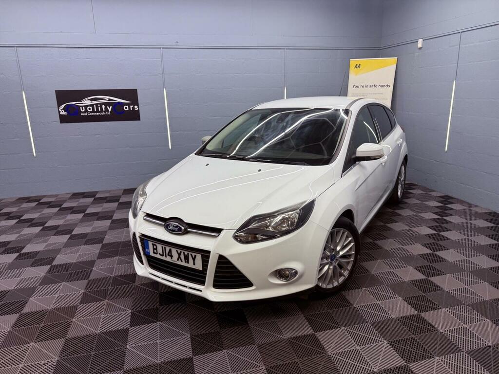 Ford Focus 1.6 Tdci Zetec Euro 5 Ss BJ14XWY White #2