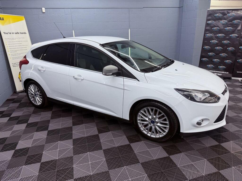 Ford Focus 1.6 Tdci Zetec Euro 5 Ss BJ14XWY White #4