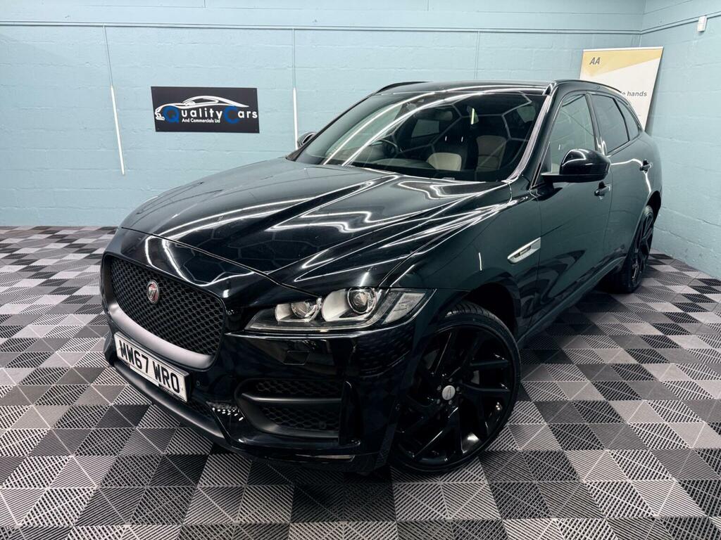 Jaguar F-Pace 2.0 D180 R-sport Awd Euro 6 Ss Black