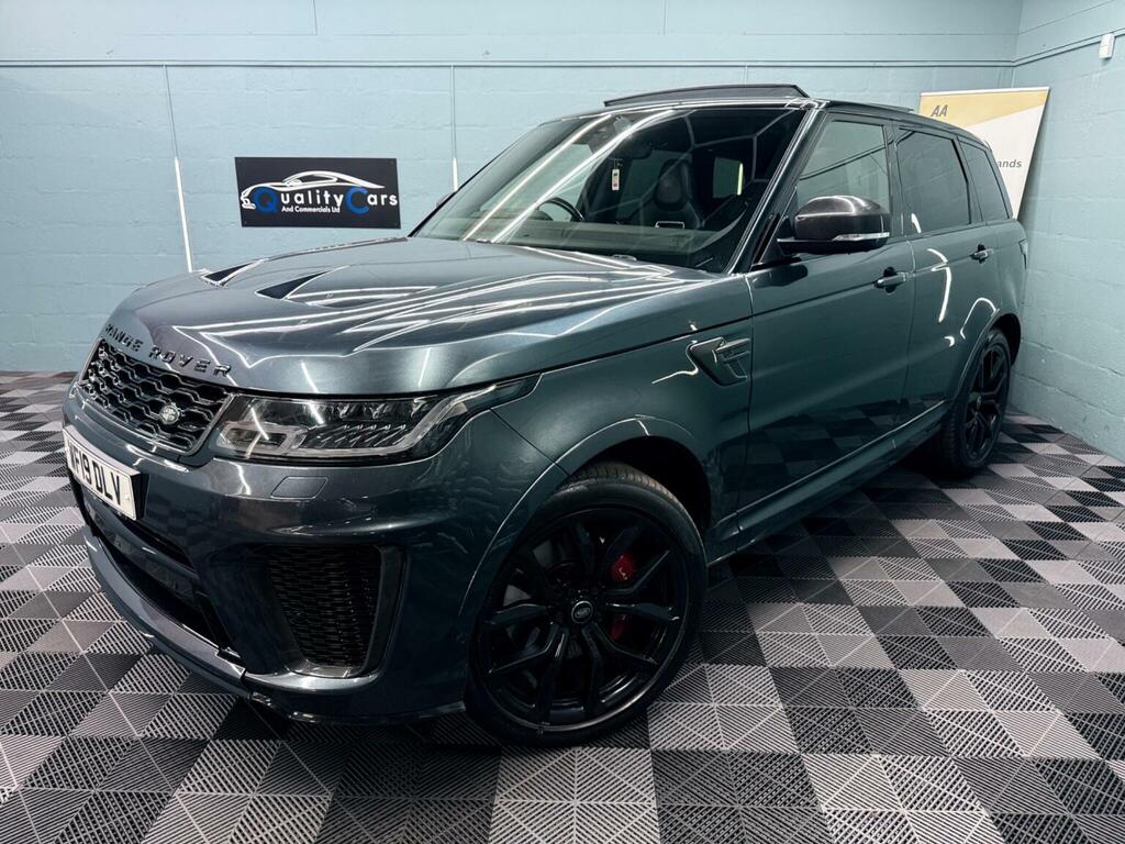 Land Rover Range Rover Sport 5.0 P575 V8 Svr 4Wd Euro 6 Ss Grey