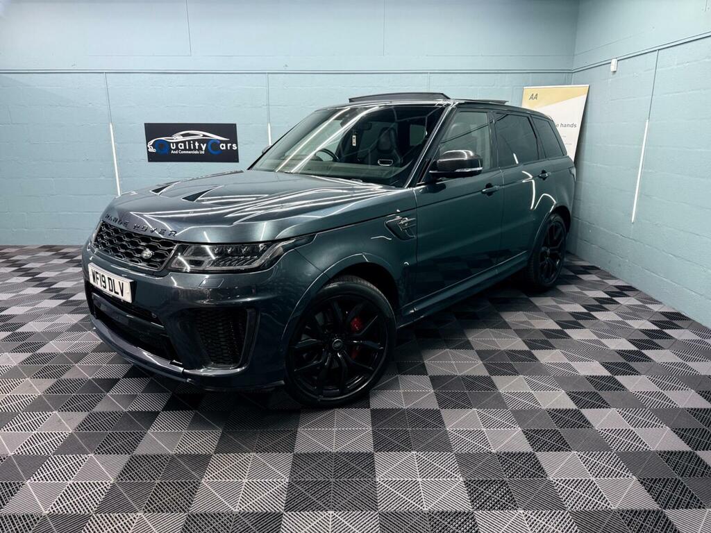 Land Rover Range Rover Sport 5.0 P575 V8 Svr 4Wd Euro 6 Ss WF19DLV Grey #3