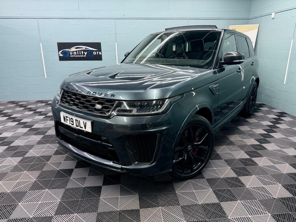 Land Rover Range Rover Sport 5.0 P575 V8 Svr 4Wd Euro 6 Ss WF19DLV Grey #2