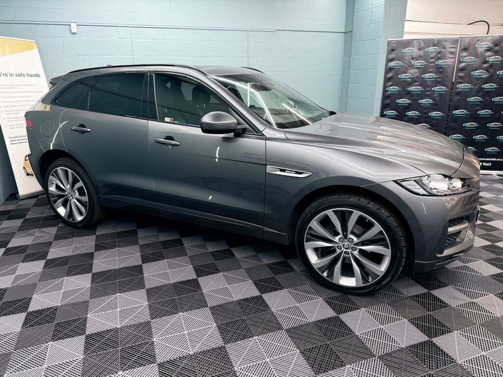 Jaguar F-Pace 2.0 D180 R-sport Awd Euro 6 Ss SJ66XER Grey #5