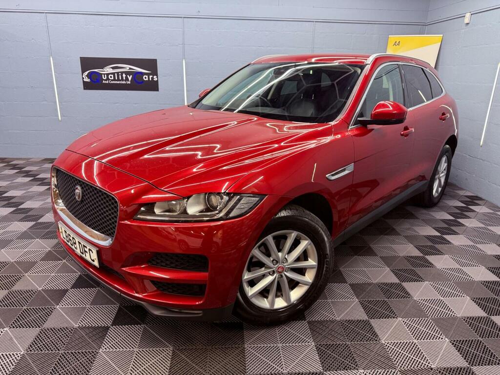 Jaguar F-Pace 2.0 D180 Prestige Awd Euro 6 Ss Red