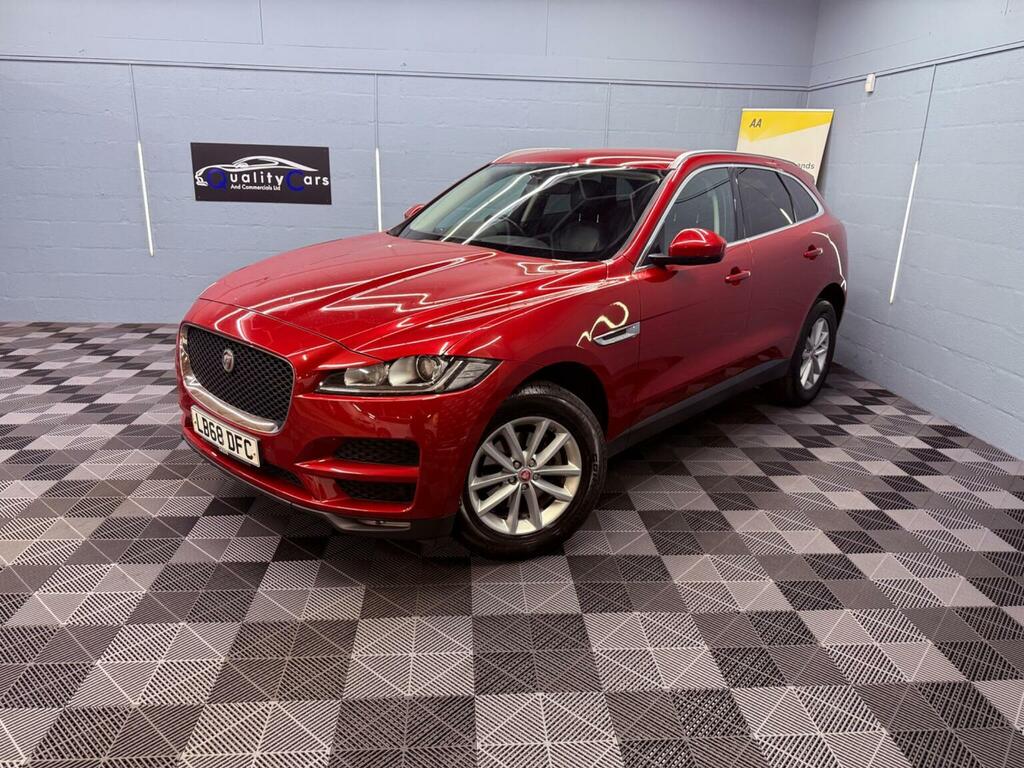Jaguar F-Pace 2.0 D180 Prestige Awd Euro 6 Ss LB68DFC Red #3