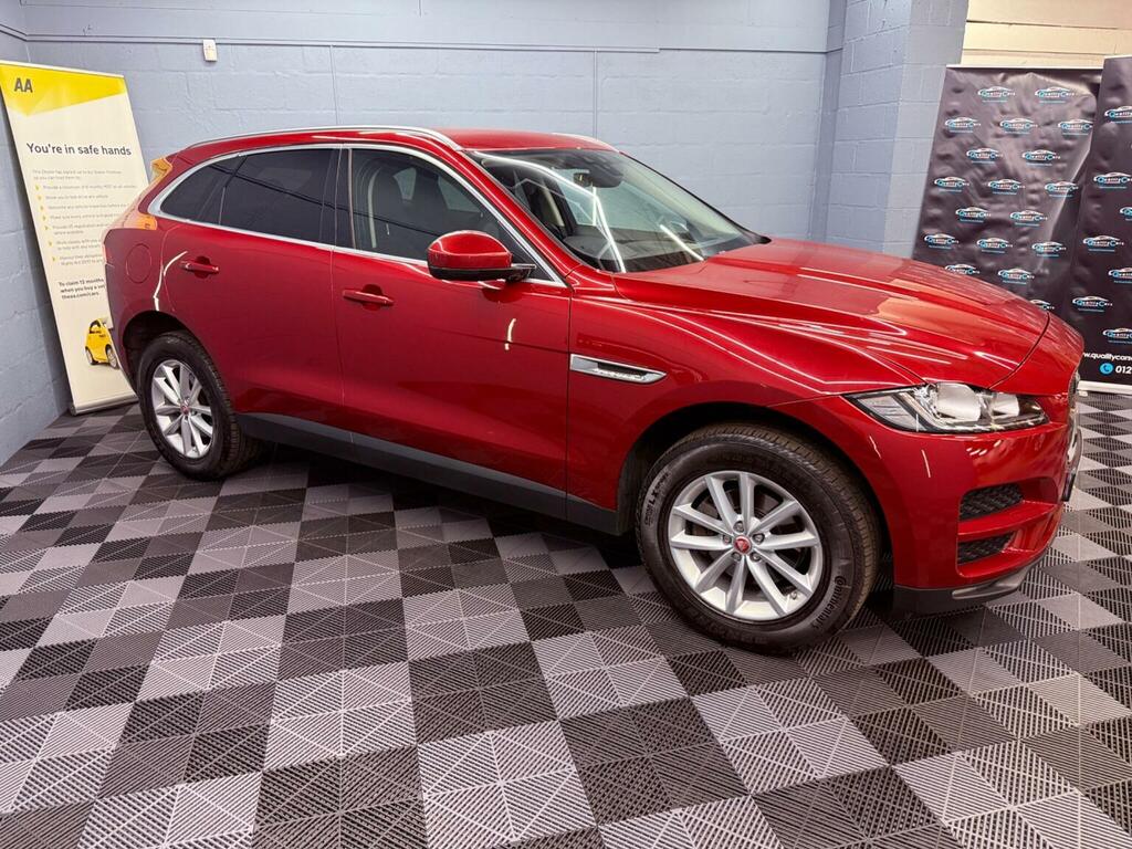 Jaguar F-Pace 2.0 D180 Prestige Awd Euro 6 Ss LB68DFC Red #4