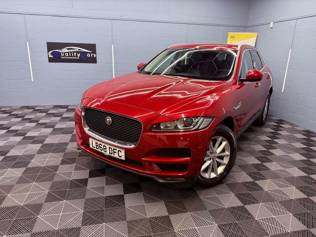 Jaguar F-Pace 2.0 D180 Prestige Awd Euro 6 Ss LB68DFC Red #2