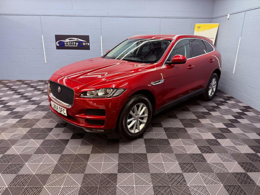 Jaguar F-Pace 2.0 D180 Prestige Awd Euro 6 Ss LB68DFC Red #6
