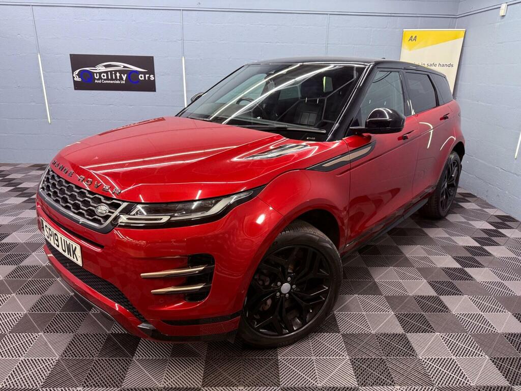 Land Rover Range Rover Evoque 2.0 D180 R-dynamic Se 4Wd Euro 6 Ss Red
