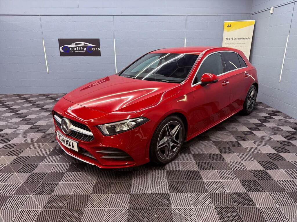 Mercedes-Benz A Class 1.3 A200 Amg Line Premium 7G-dct Euro 6 Ss BT18NXA Red #6