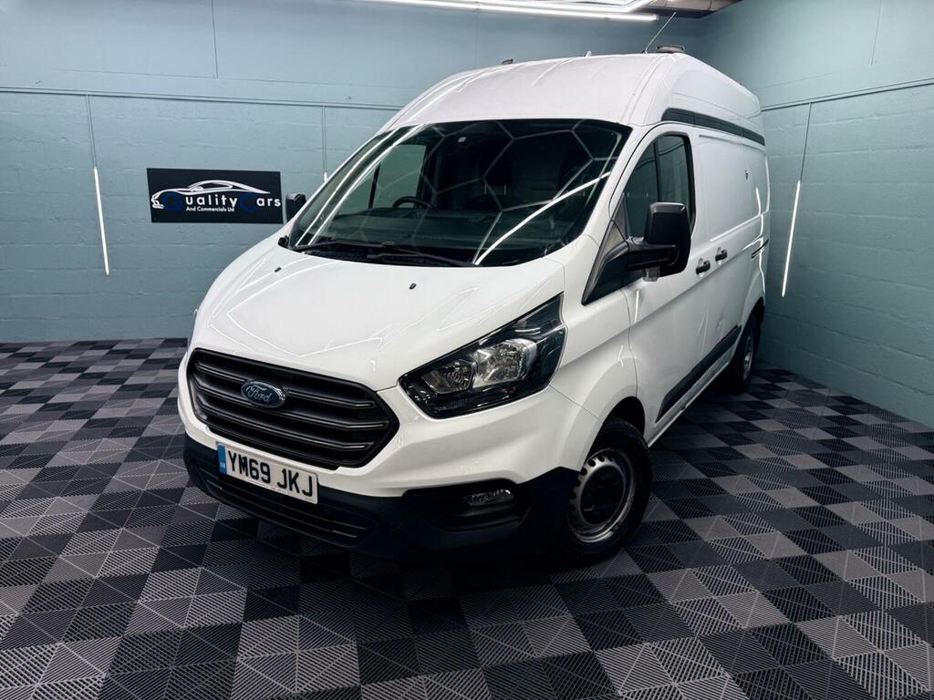 Ford Transit Custom 2.0 300 Ecoblue Leader L1 H2 Euro 6 Ss YM69JKJ White #2
