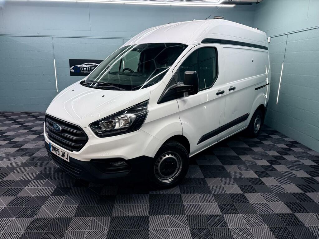 Ford Transit Custom 2.0 300 Ecoblue Leader L1 H2 Euro 6 Ss YM69JKJ White #3