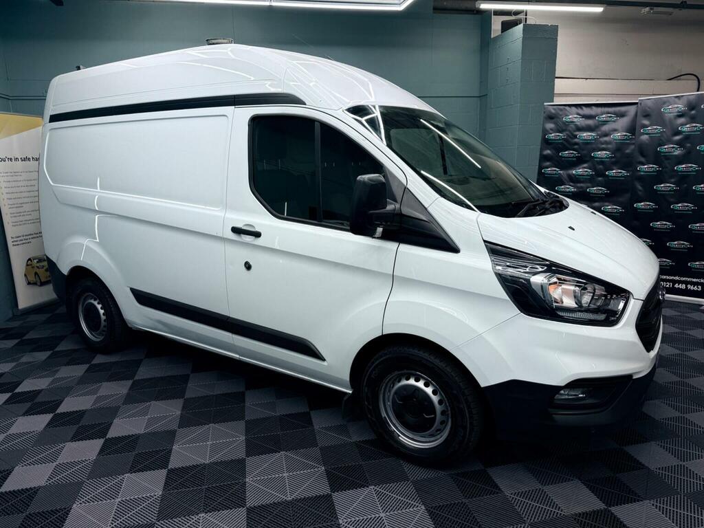 Ford Transit Custom 2.0 300 Ecoblue Leader L1 H2 Euro 6 Ss YM69JKJ White #4