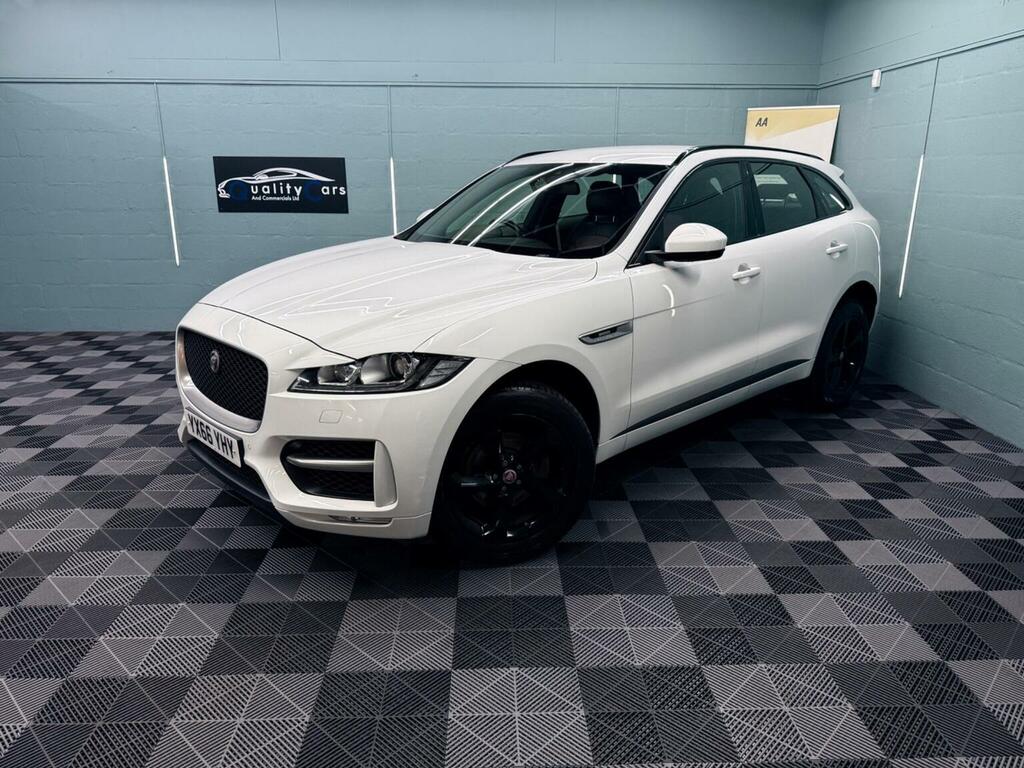 Jaguar F-Pace 2.0 D180 R-sport Euro 6 Ss White #3