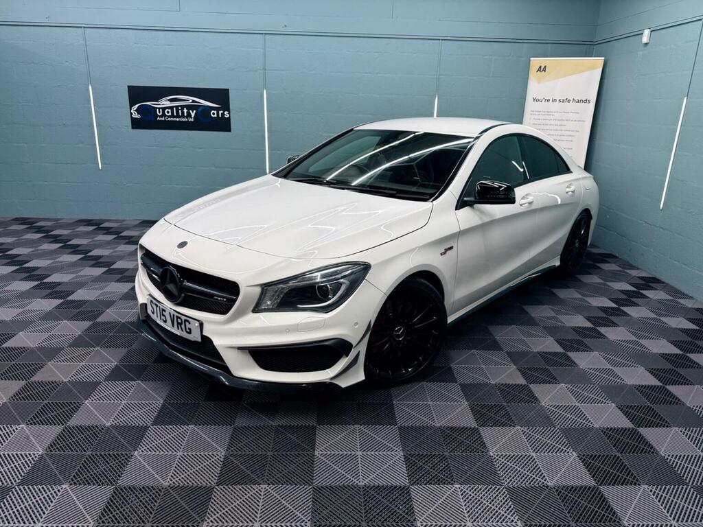 Mercedes-Benz CLA Class 2.0 Cla45 Amg Coupe Spds Dct 4Matic Euro 6 Ss 4 White #3