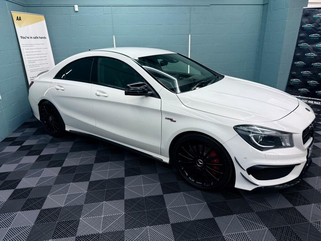Mercedes-Benz CLA Class 2.0 Cla45 Amg Coupe Spds Dct 4Matic Euro 6 Ss 4 White #4