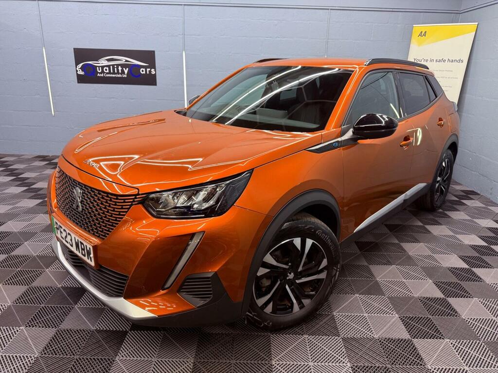 Peugeot e-2008 Suv Orange
