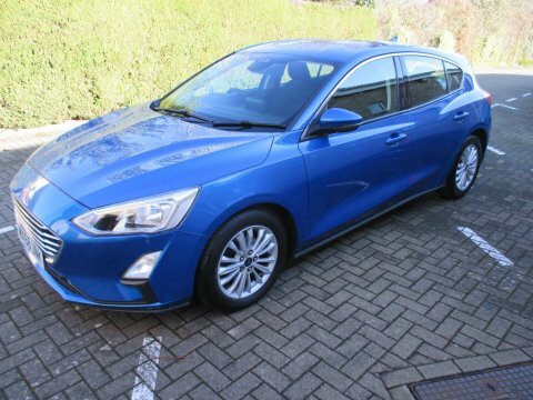 Ford Focus 1.0T Ecoboost Titanium MX68UNK Blue #2