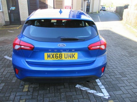 Ford Focus 1.0T Ecoboost Titanium MX68UNK Blue #4