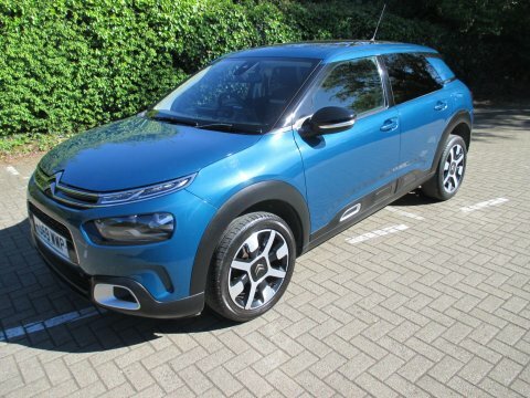 Citroen C4 Cactus 1.2 Puretech Gpf KS69WWP Blue #2