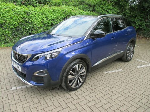 Peugeot 3008 1.2 Puretech Gt HF19YML Blue #2