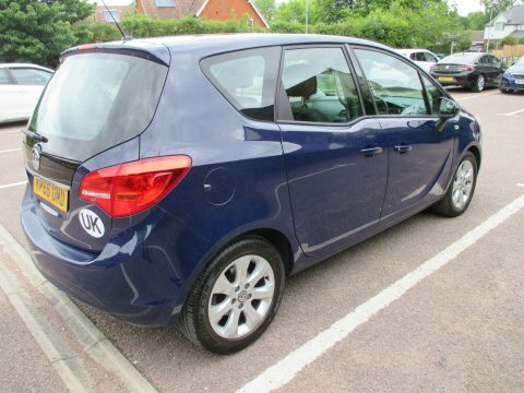 Vauxhall Meriva 1.4I Life Euro KP66UMD Blue #5