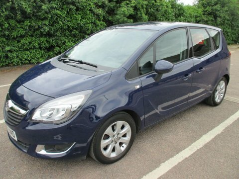 Vauxhall Meriva 1.4I Life Euro KP66UMD Blue #2