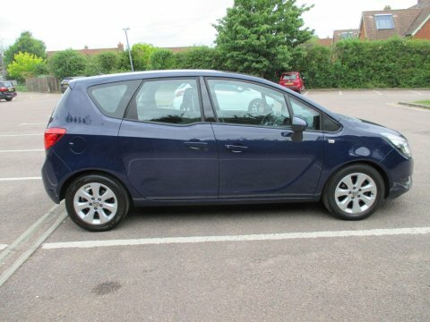 Vauxhall Meriva 1.4I Life Euro KP66UMD Blue #6