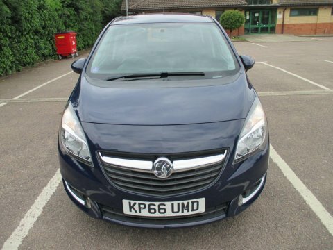 Vauxhall Meriva 1.4I Life Euro KP66UMD Blue #3