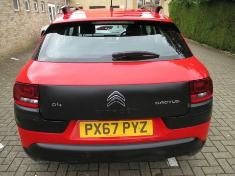 Citroen C4 Cactus 1.2 Puretech Feel PX67PYZ Red #4
