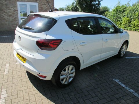 Dacia Sandero 1.0 Tce Comfort WP22JYJ White #5