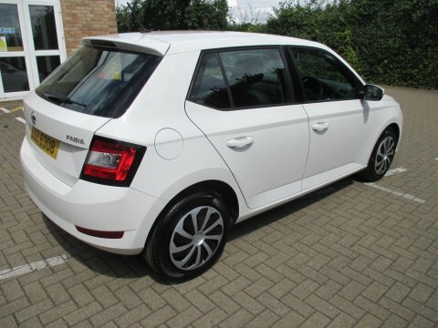 Skoda Fabia 1.0 S Euro LGZ6308 White #5