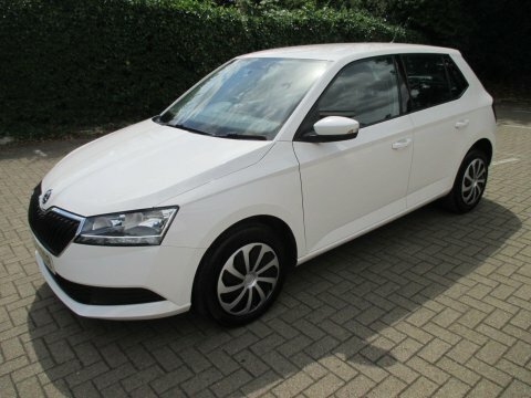 Skoda Fabia 1.0 S Euro LGZ6308 White #2