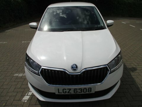Skoda Fabia 1.0 S Euro LGZ6308 White #3